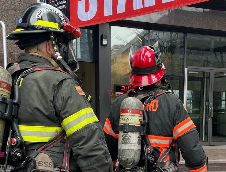 Medford Fire Department crews raised over $5,000 for The Leukemia & Lymphoma Society