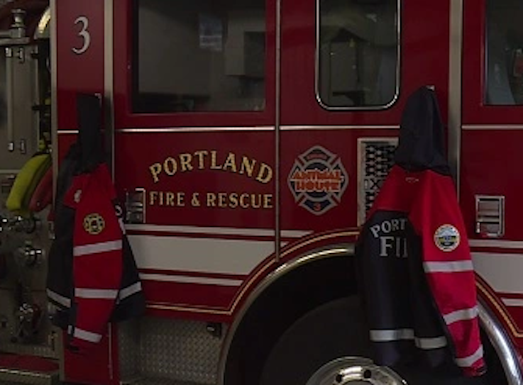 Portland Fire and Rescue crews responded to residential structure fire on Northeast 72nd Avenue and Northeast Lombard Street