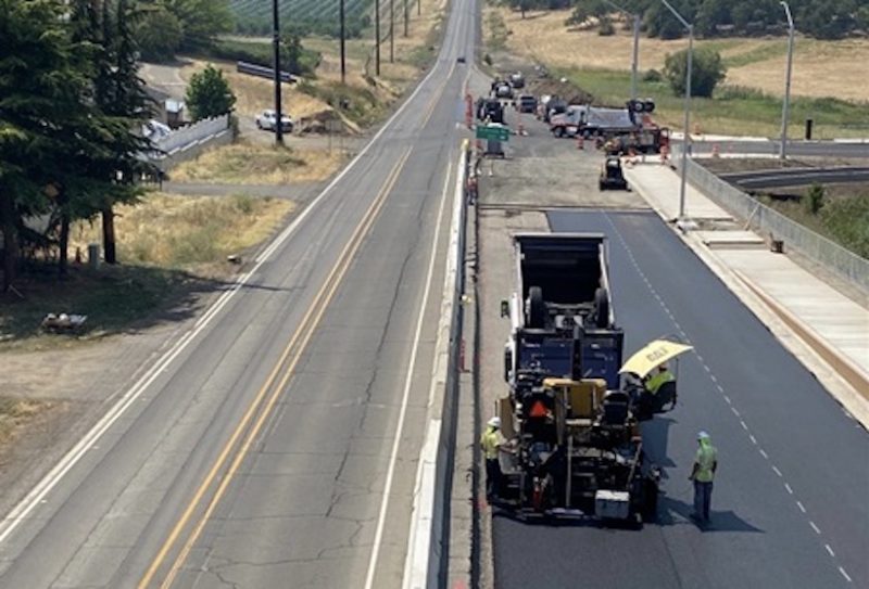 Foothill Road between Hillcrest Road and East McAndrews Road will close for construction beginning Monday, July 31 through late fall