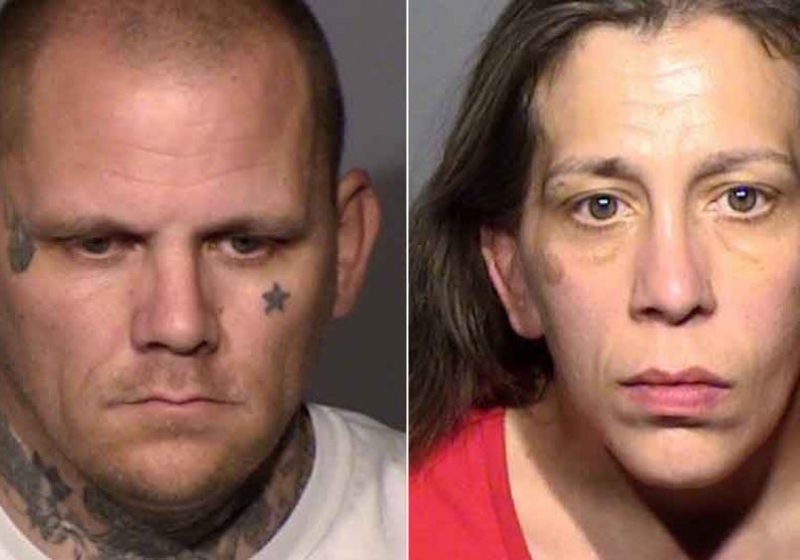 13-year-old child, who had visible burn marks and cuts on her, said she did not want to go back home with her mother and stepdad due to being beat and pnished all of the time because her mom was bothered to have another woman staring at her husband; arrests
