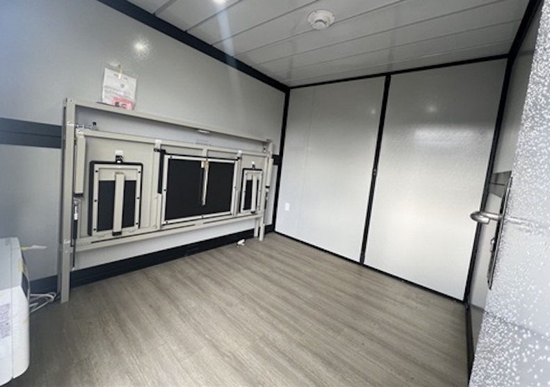 The City of Medford, in partnership with Rogue Retreat, unveiled the new Foldum structures at the Crossings earlier this month