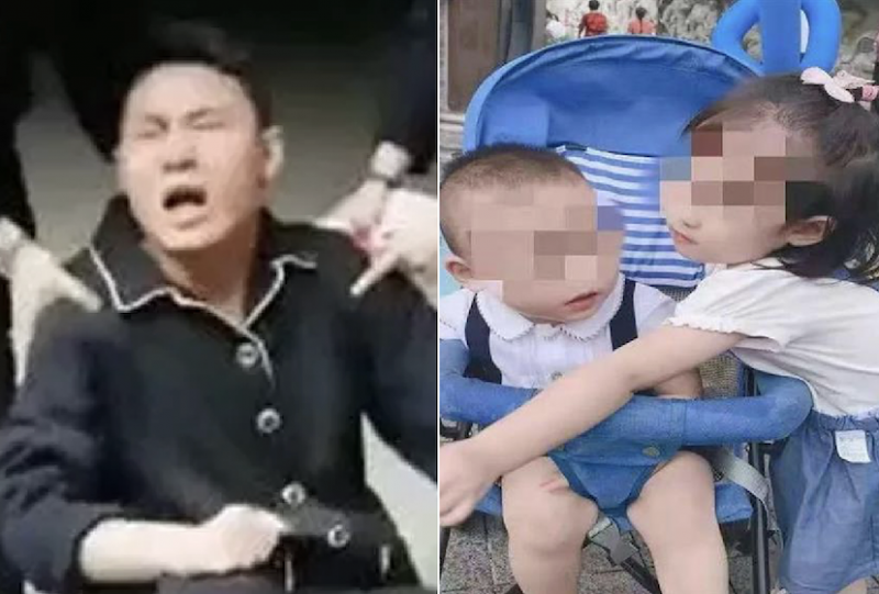 Dad’s girlfriend, who was initially unaware he was married and had children, urged the man to kill his two children as she saw them as an obstacIe to their getting married before they threw them out of the window from the 16th floor; excuted