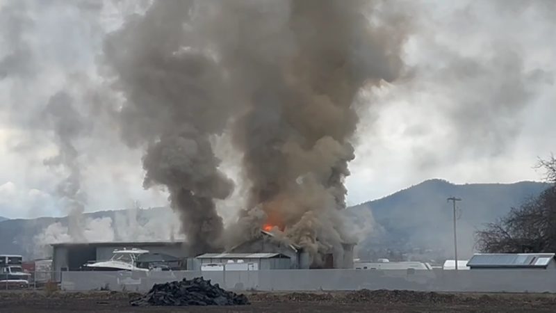 Medford Fire Department Responds to Two-Alarm Structure Fire on Rossanley Drive