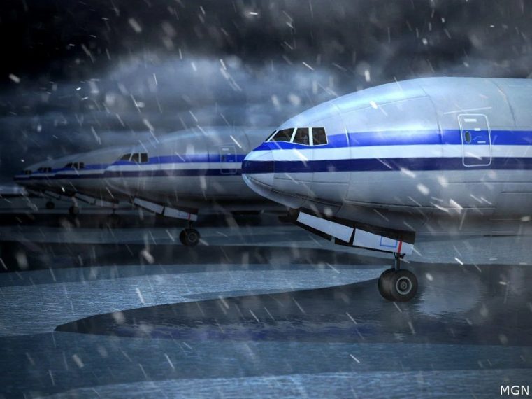 Medford Airport Hit by Snowstorm, Flight Cancellations Continue
