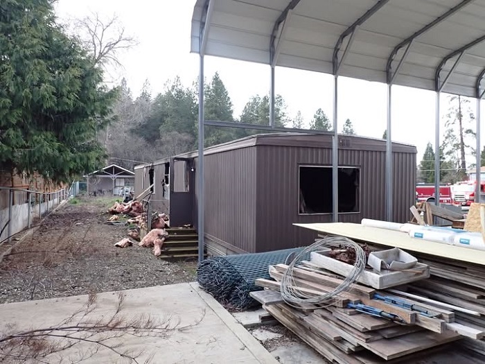 Manufactured Home Fire in Medford Under Investigation