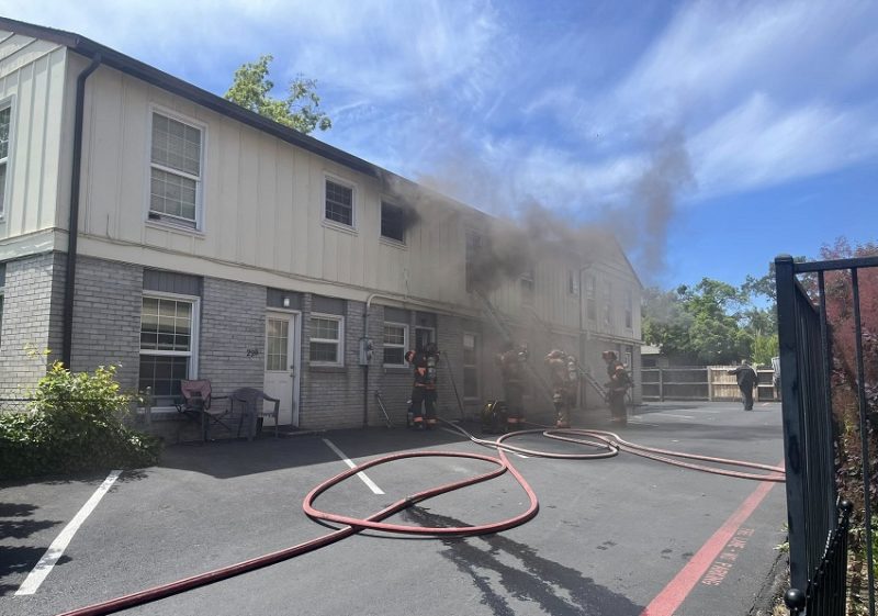 Structure Fire Erupts on Sequoia Circle in Medford