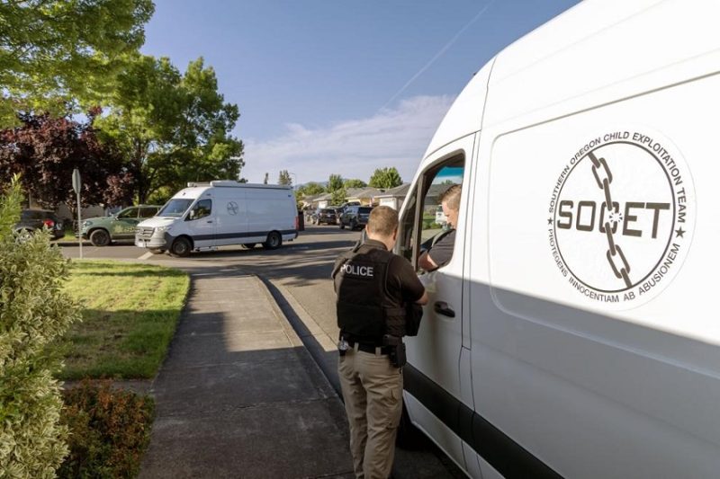 Medford Authorities Serve Search Warrant in Child Exploitation Investigation