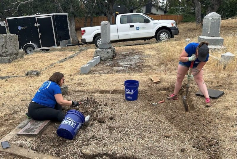 Medford Parks and Recreation volunteers donated 262 hours and removed more than 1,300 pounds of trash and debris in August